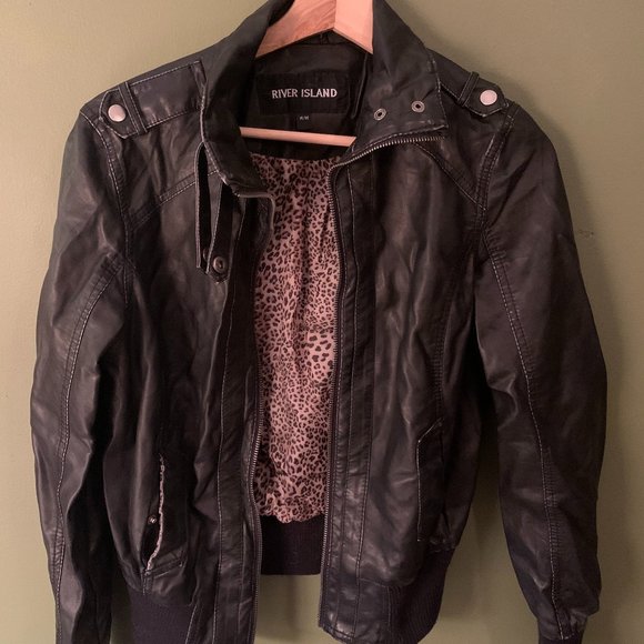 Jackets & Blazers - Faux Leather Jacket